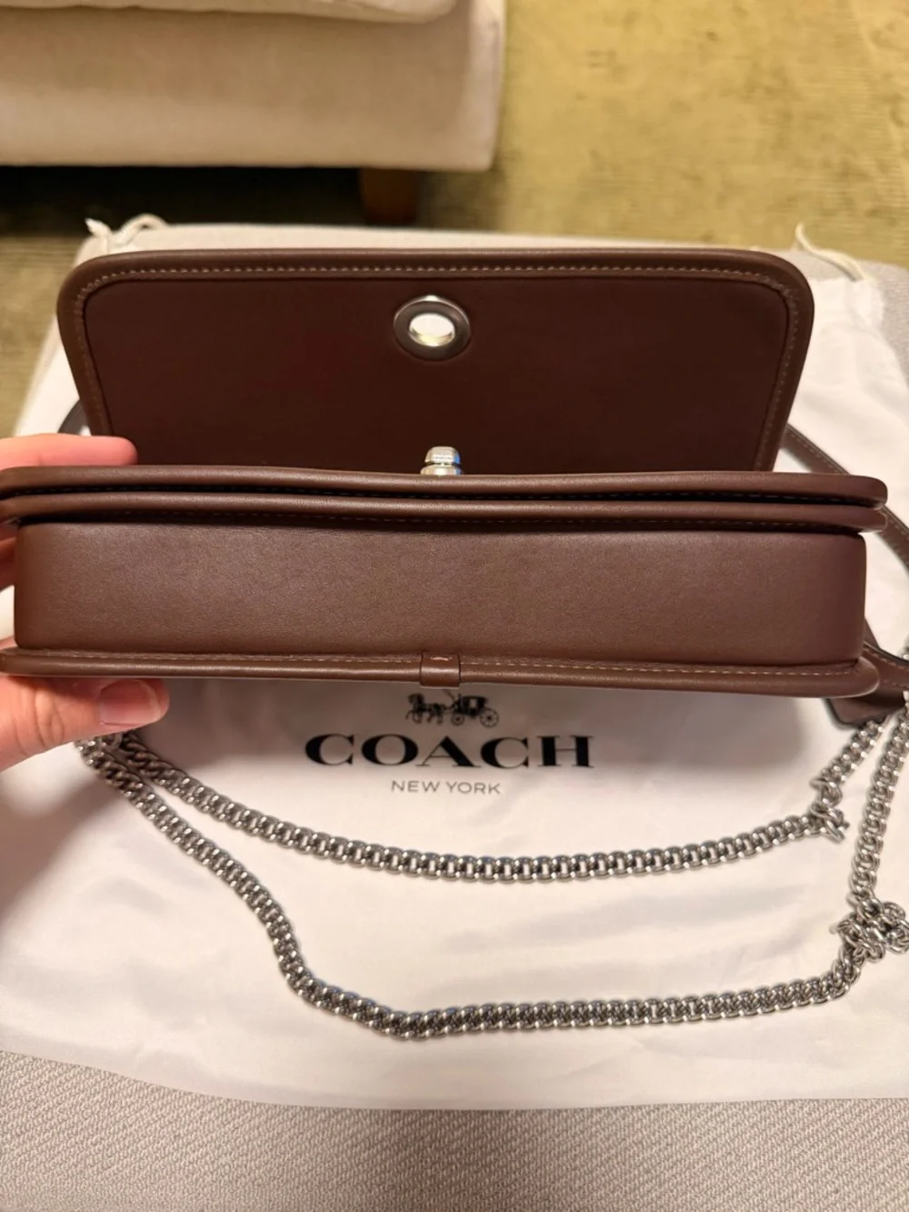 Coach Dinky in Maple with Silver Hardware (are-Issue) - Picture 7 of 7